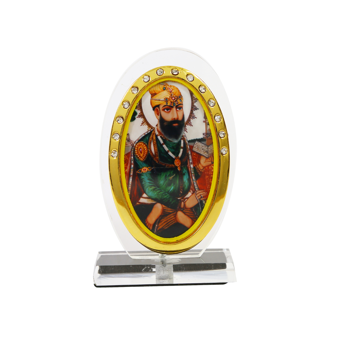 Car Dashboard Idol Guru Teghbahadur Ji