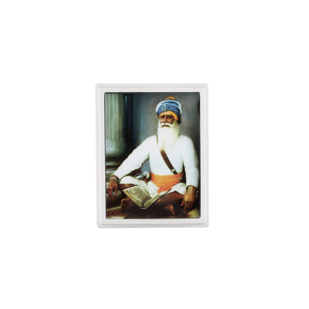 BISMAADH Decorative Night LED Lamp for Home & Pooja Room Baba Deep Singh ji