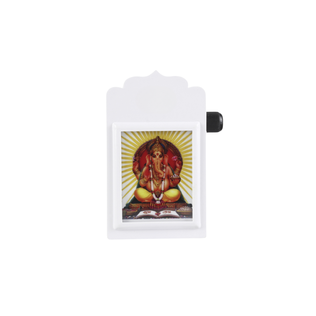 BISMAADH Portable Mini LED Mantra Box | 2 Inch LED Display | Pre-Loaded Mantras & Bhajans | Plug & Play OM