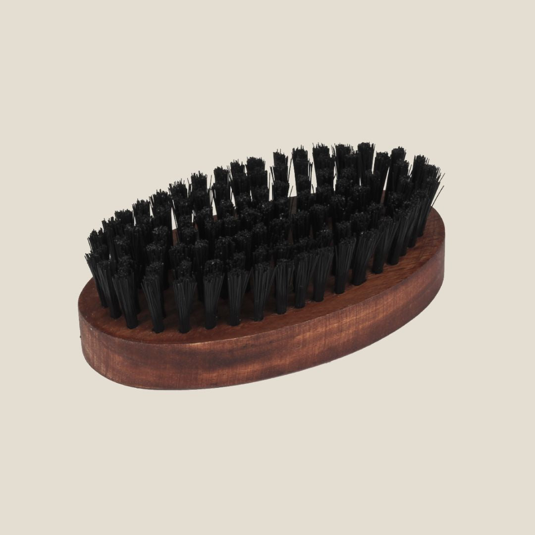 CASTO Beard Brush With Nylon Bristles Handle