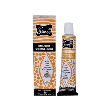 Simco Black Moustaches wax Tubes - Pack of 10