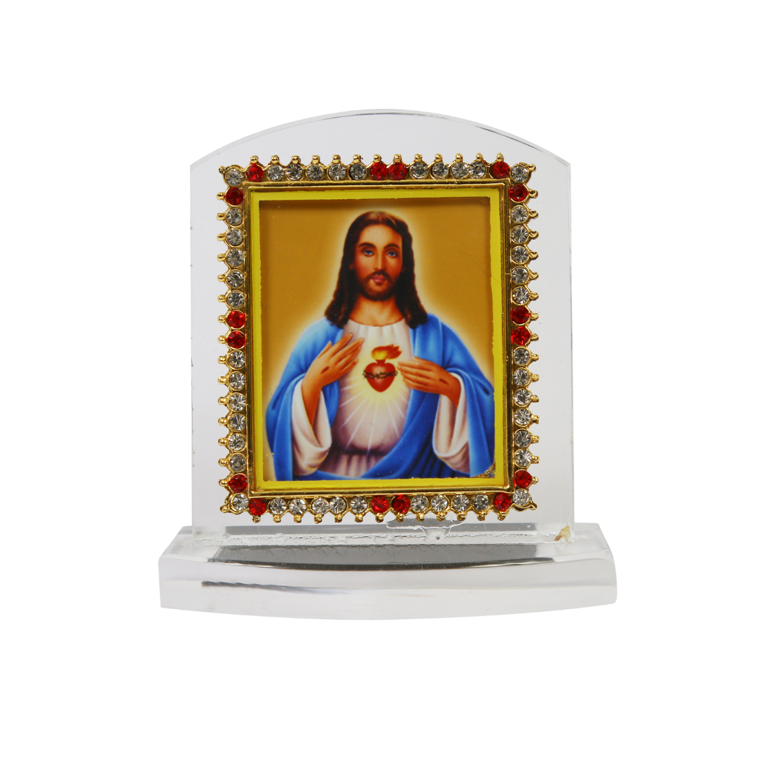 Heavy Acrylic Car Dashboard Idol Jesus