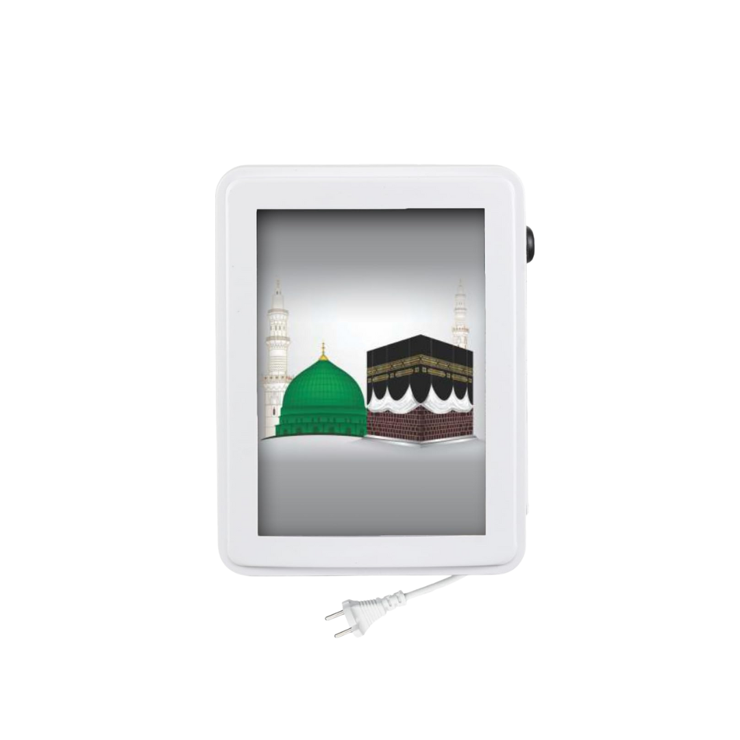 BISMAADH Classic Wired y 8 in 1 Mantra Box with 4-Inch LED Display Specially For Muslim Azan