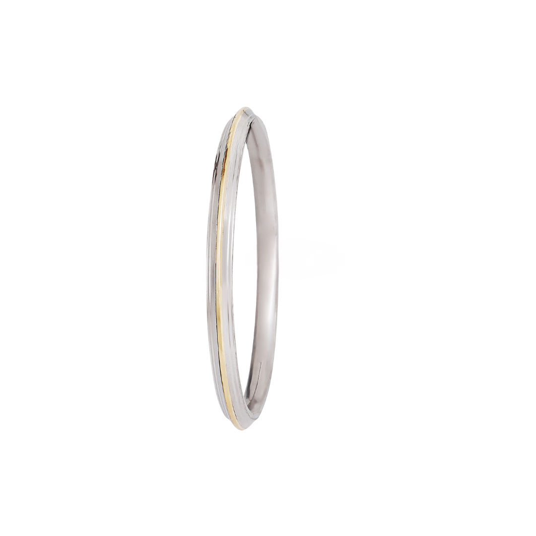 7 MM Brass Line Stainless Steel Kada