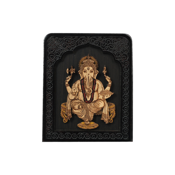 Temple Frame Car Dashboard Stand Ganesh ji