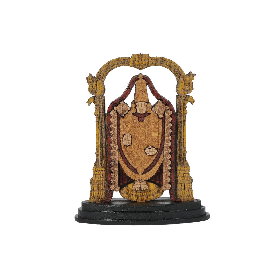 Wooden Spiritual Car Dashboard Deep Bala Ji