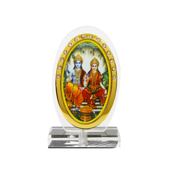 Car Dashboard Idol Vishnu Ji, Laxmi Ji