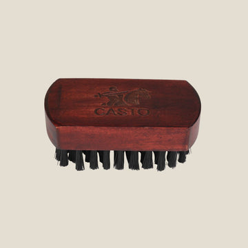 CASTO Beard Brush With Nylon Bristles (Medium Size)