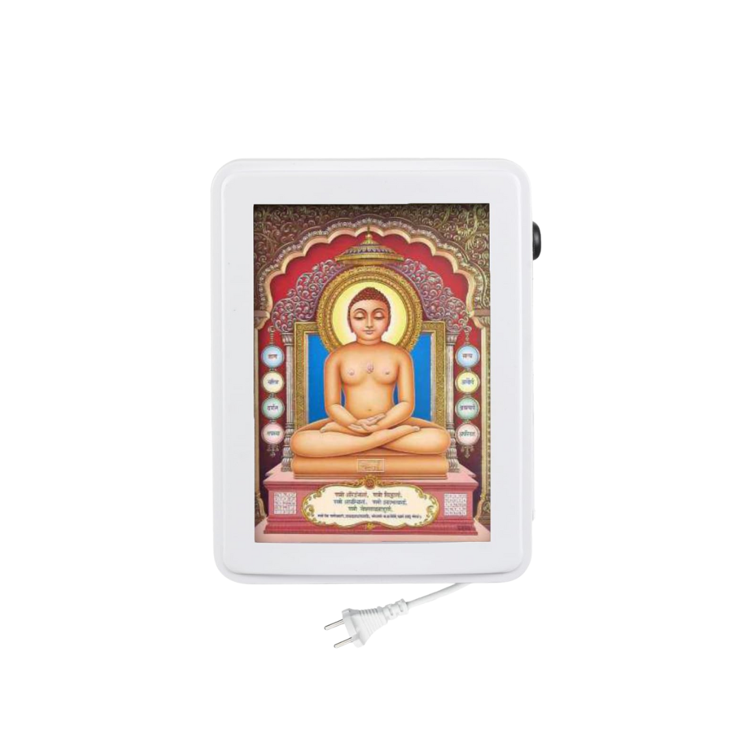 BISMAADH Classic Wired 6 IN 1 Mantra Box with 4-Inch LED Display Specially For Jain Jaap