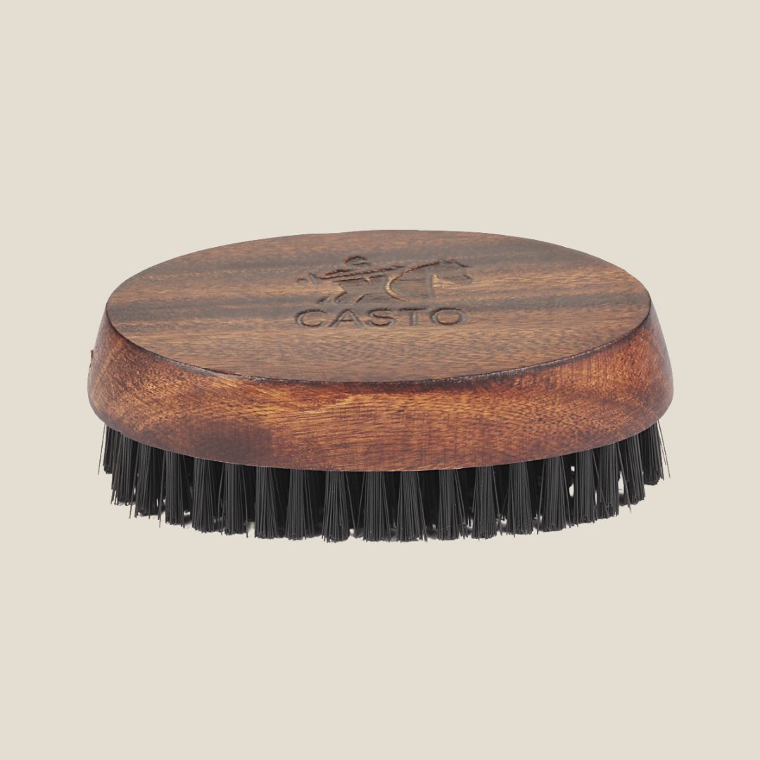 CASTO Beard Brush With Nylon Bristles