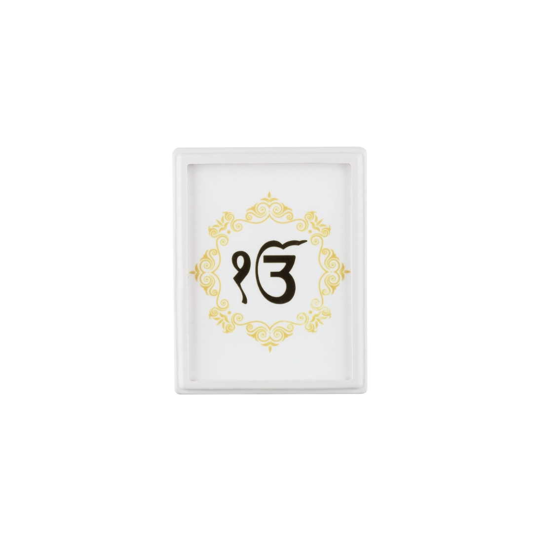 BISMAADH Decorative Night LED Lamp for Home & Pooja Room Ek Onkar