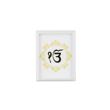 BISMAADH Decorative Night LED Lamp for Home & Pooja Room Ek Onkar