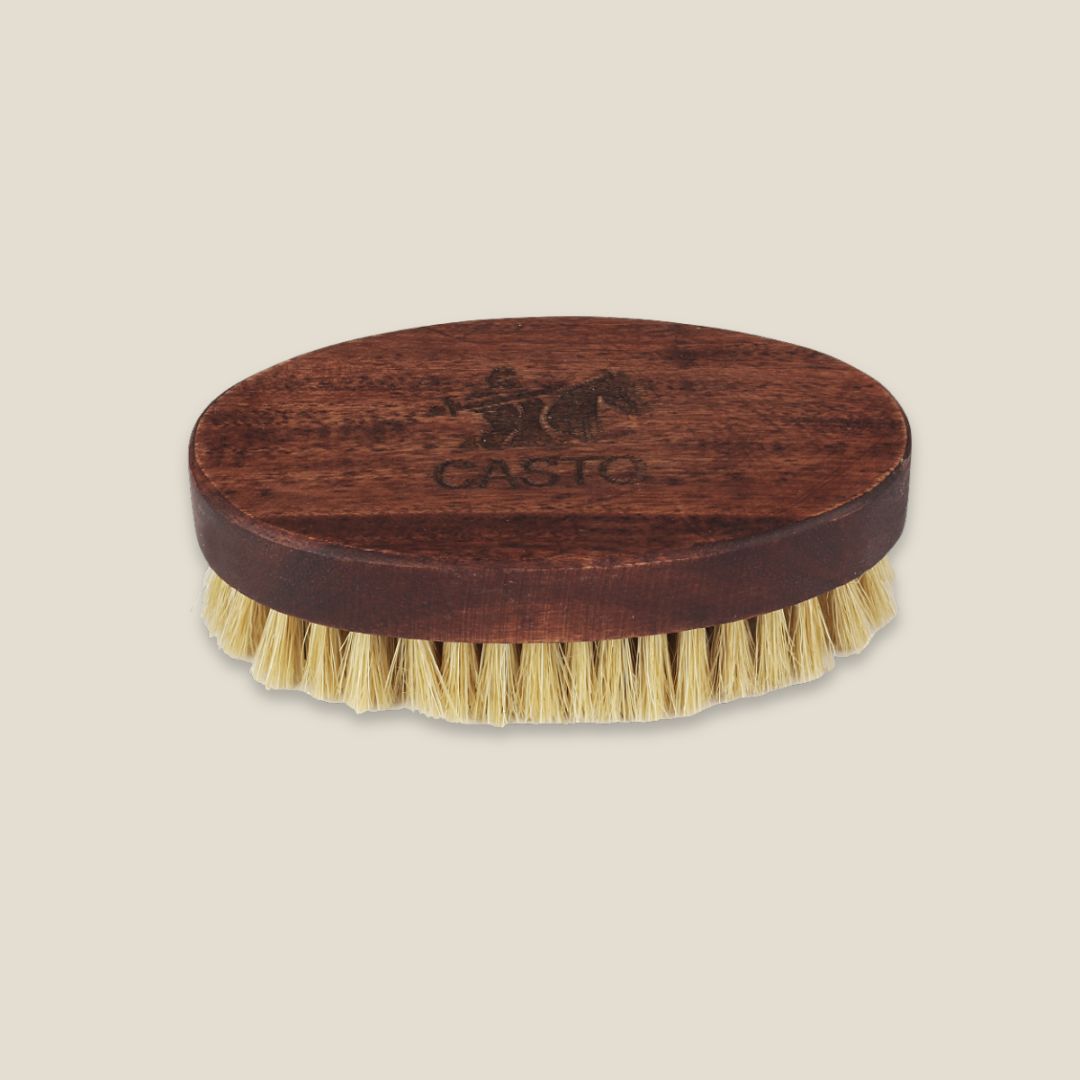 CASTO Beard Brush With 100% Natural Boar Bristles 70
