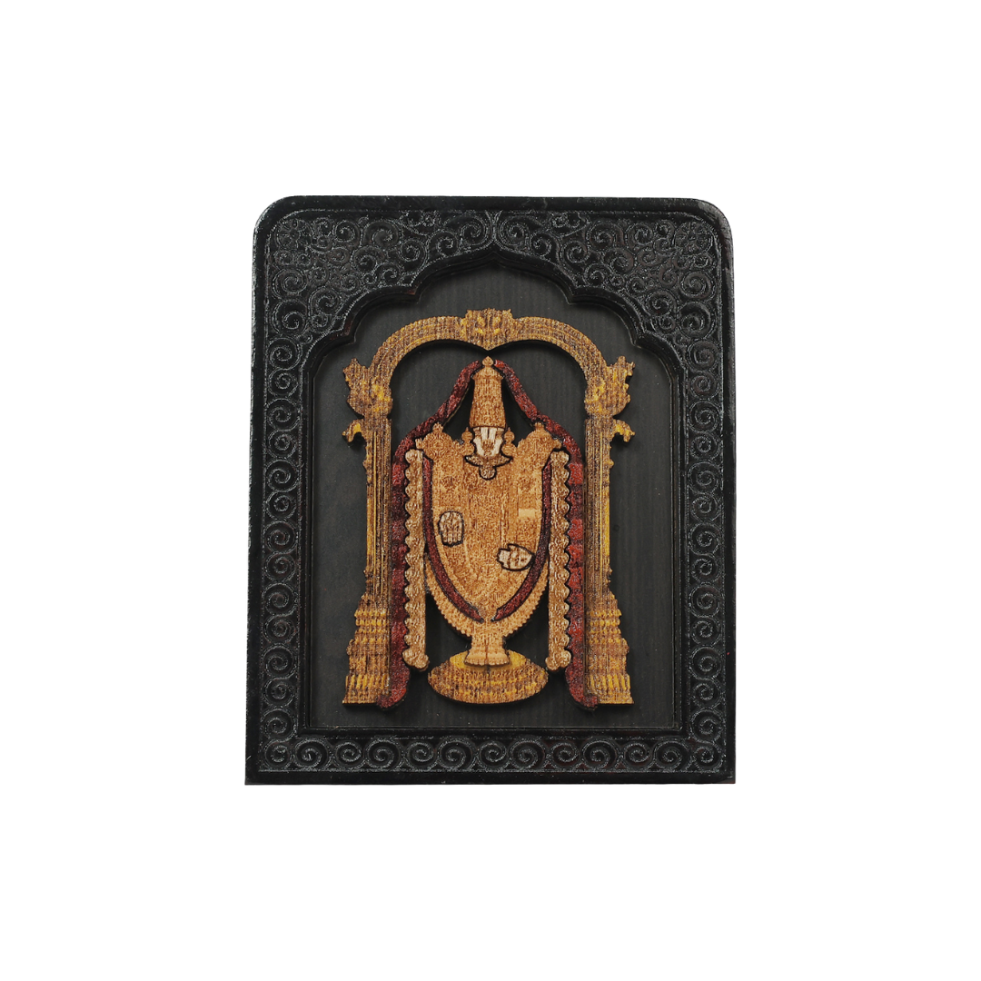 Temple Frame Car Dashboard Stand Bala Ji