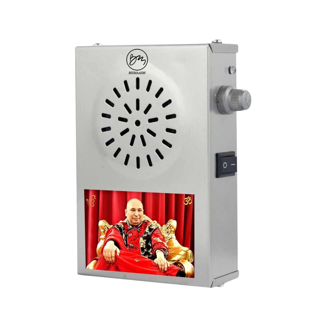 Bismaadh Divine Guru Ji Mantra Bell – Metal Body Edition
