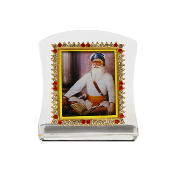 Curve Car Dashboard Idol Baba Deep Singh Ji