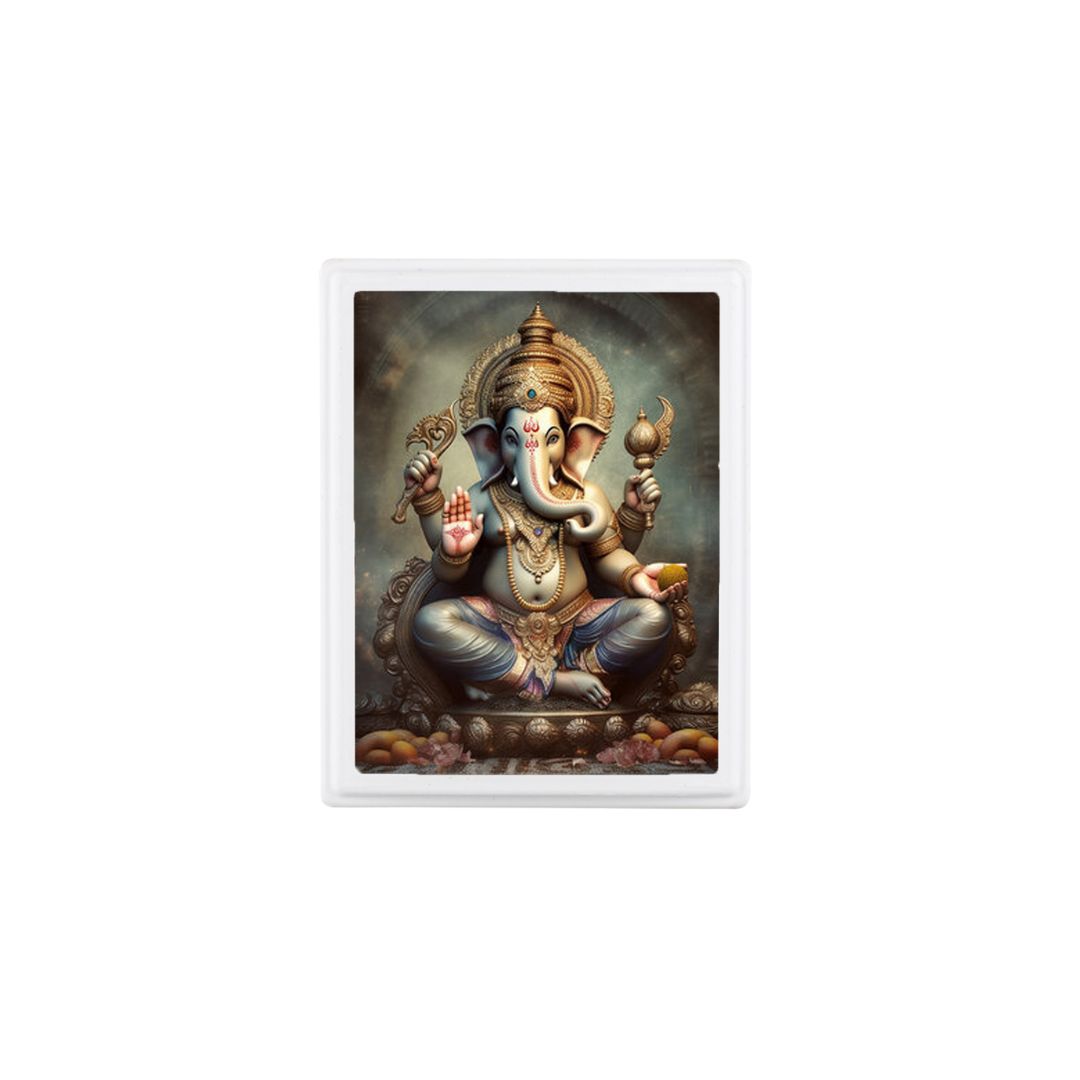 BISMAADH Decorative Night LED Lamp for Home & Pooja Room Ganesh JI