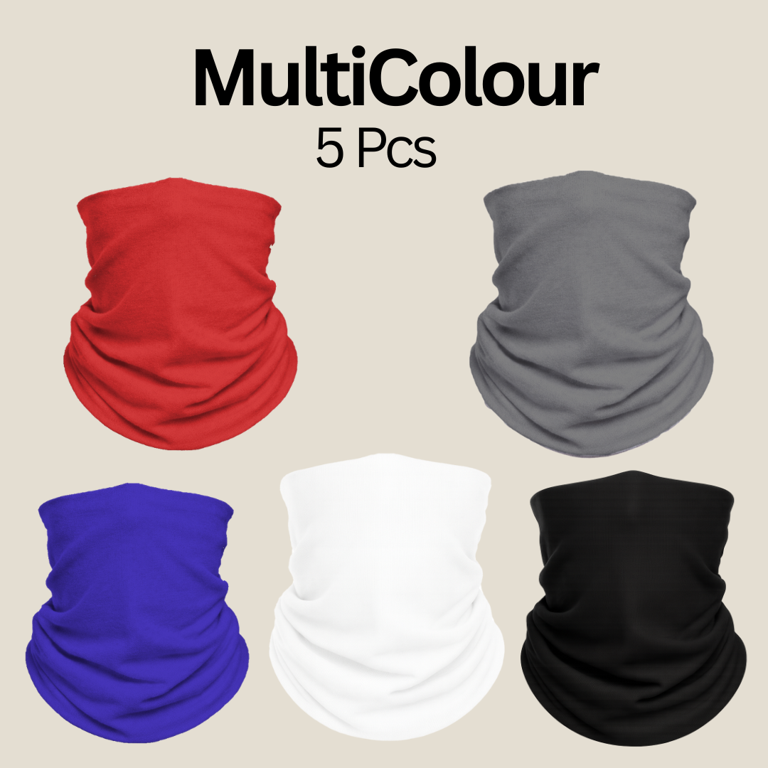 Tube Bandana MultiColour 5 Pcs