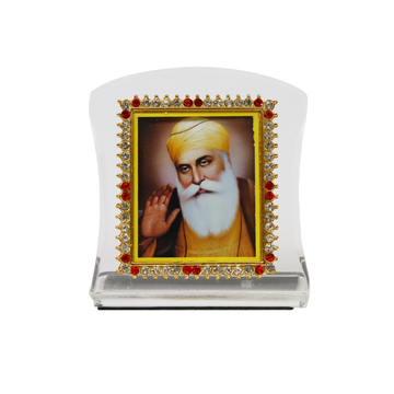 Curve Car Dashboard Idol Guru Nanak Dev ji