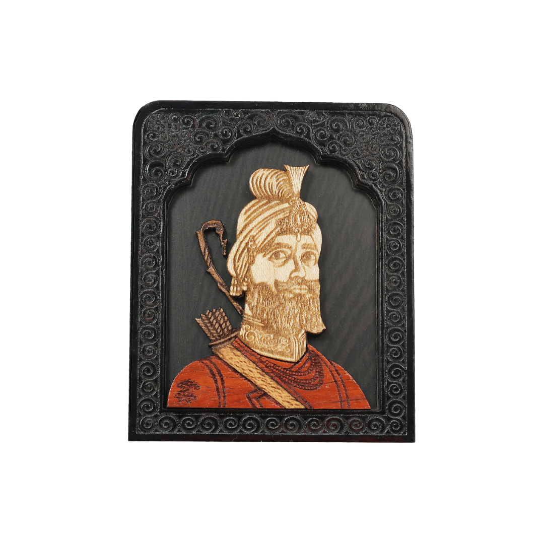 Temple Frame Car Dashboard Stand Guru Gobind Singh ji