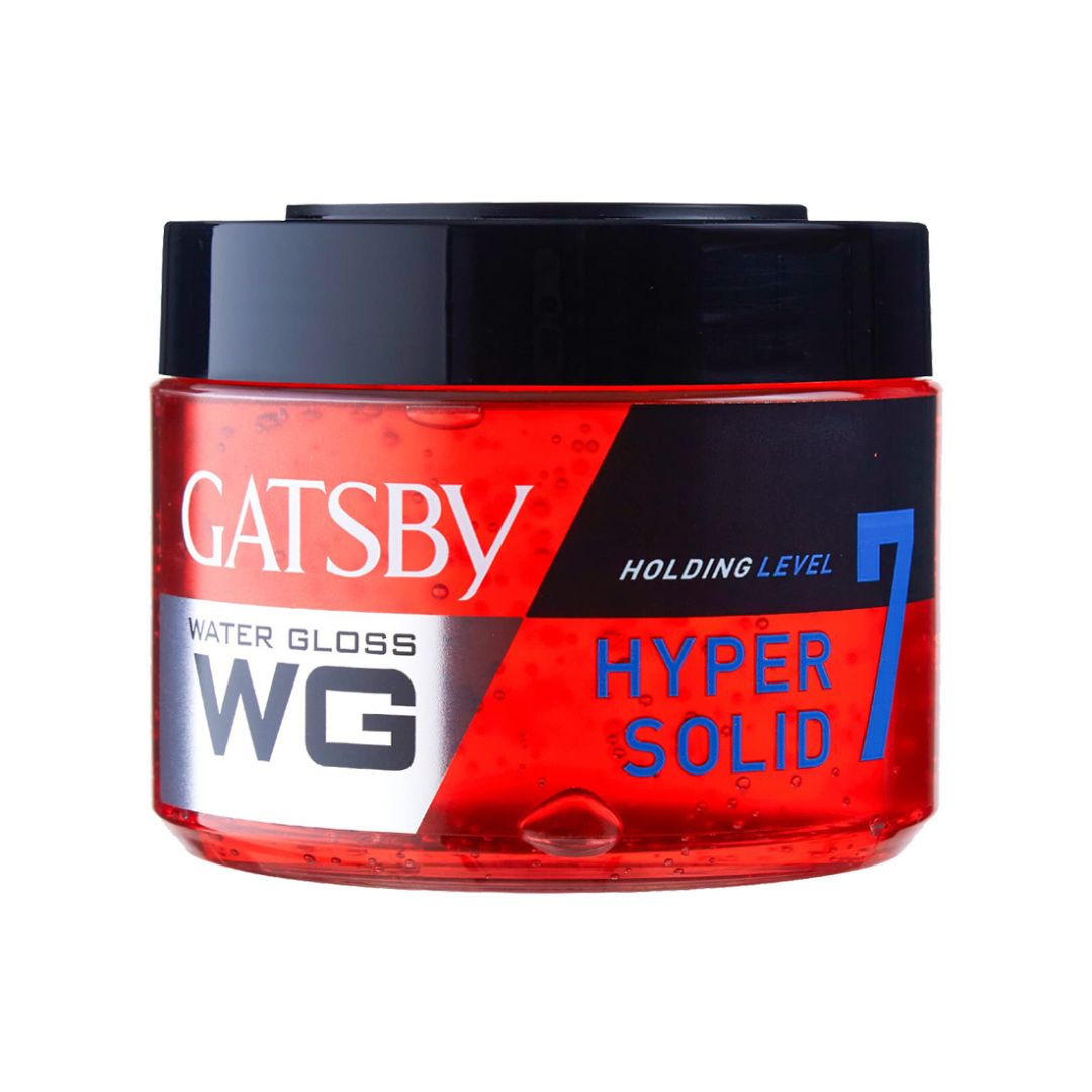 Gats by Water Gloss - Hyper Solid, Wet Look, Shine Effect, Long Lasting Hold, Non Sticky, Easy Wash Off, Holding Level 7, 300gm
