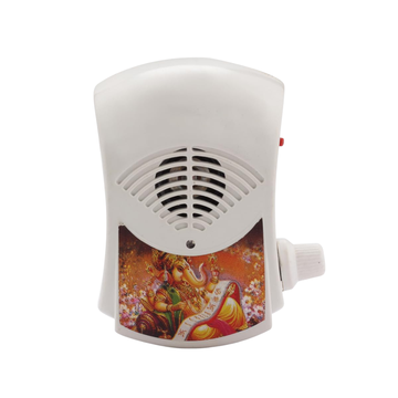 Bismaadh Electric Mini Mantra Chanting Box - Just Plug & Play  OM BELL 35 IN 1