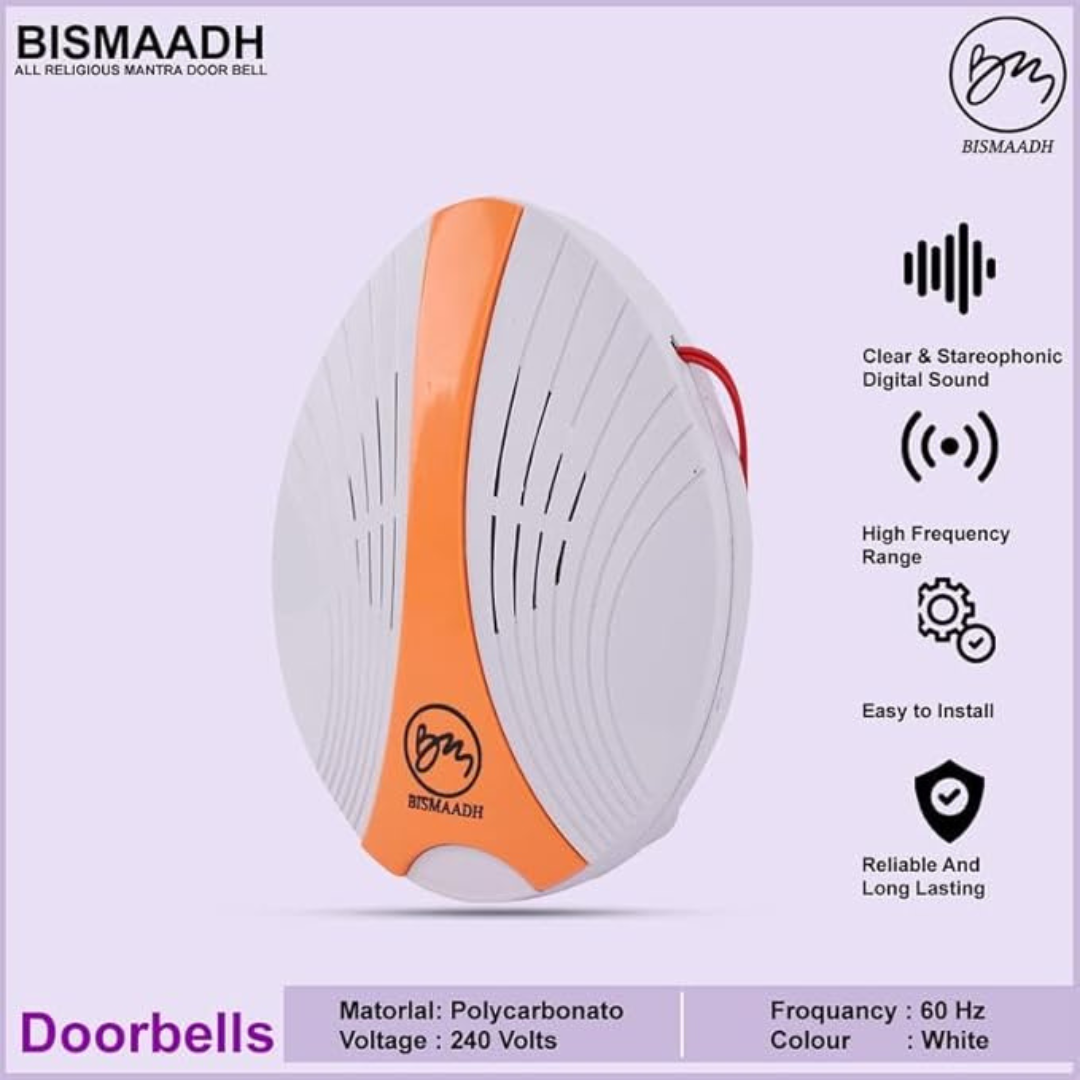BISMAADH Electronic Doorbell for Home & Office Melody Sound