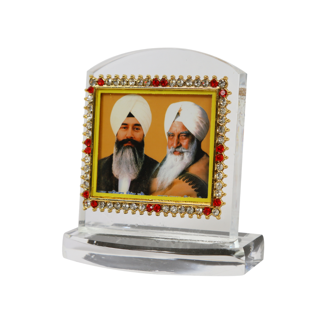 Heavy Acrylic Car Dashboard Idol Radha Soami