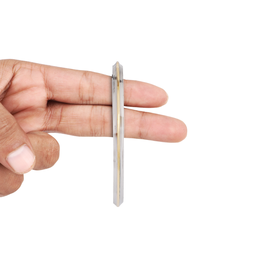 5 MM Brass Line Stainless Steel Kada
