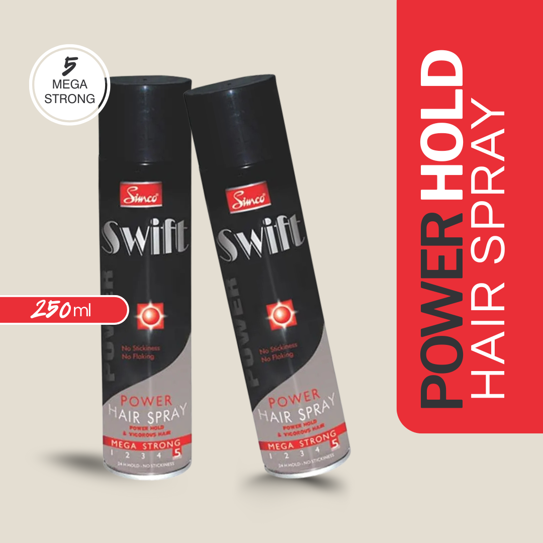 Simco Swift Mega Strong Hair Spray Black (250 ml)