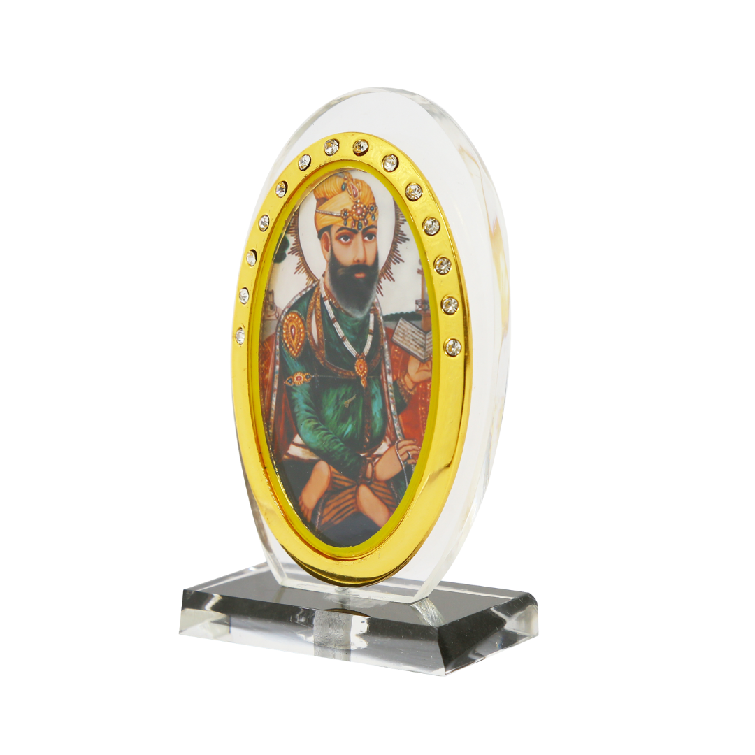 Car Dashboard Idol Guru Teghbahadur Ji