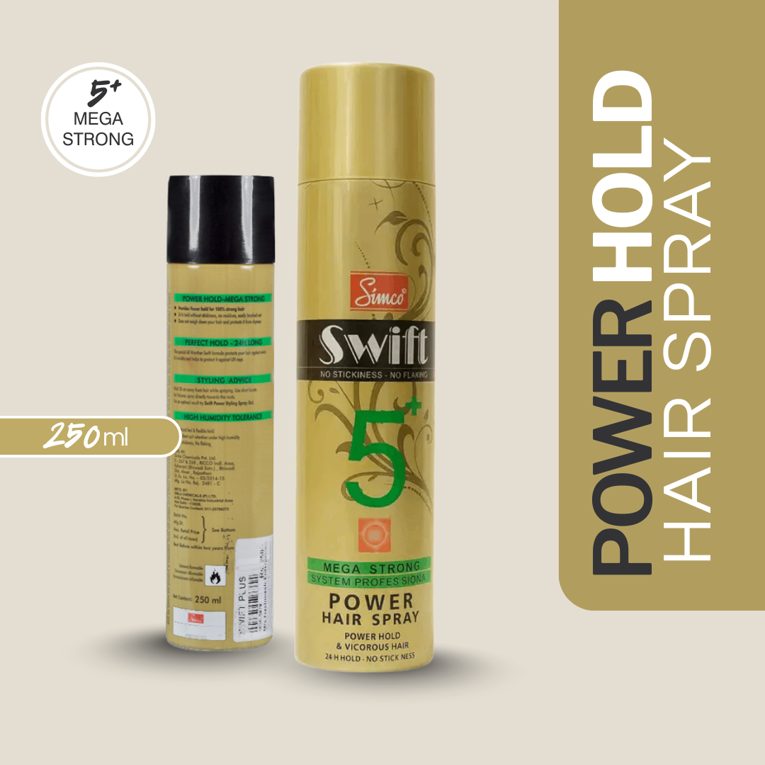 Simco Gold Swift Spray 5+ Beard Hair Styler & Fixer