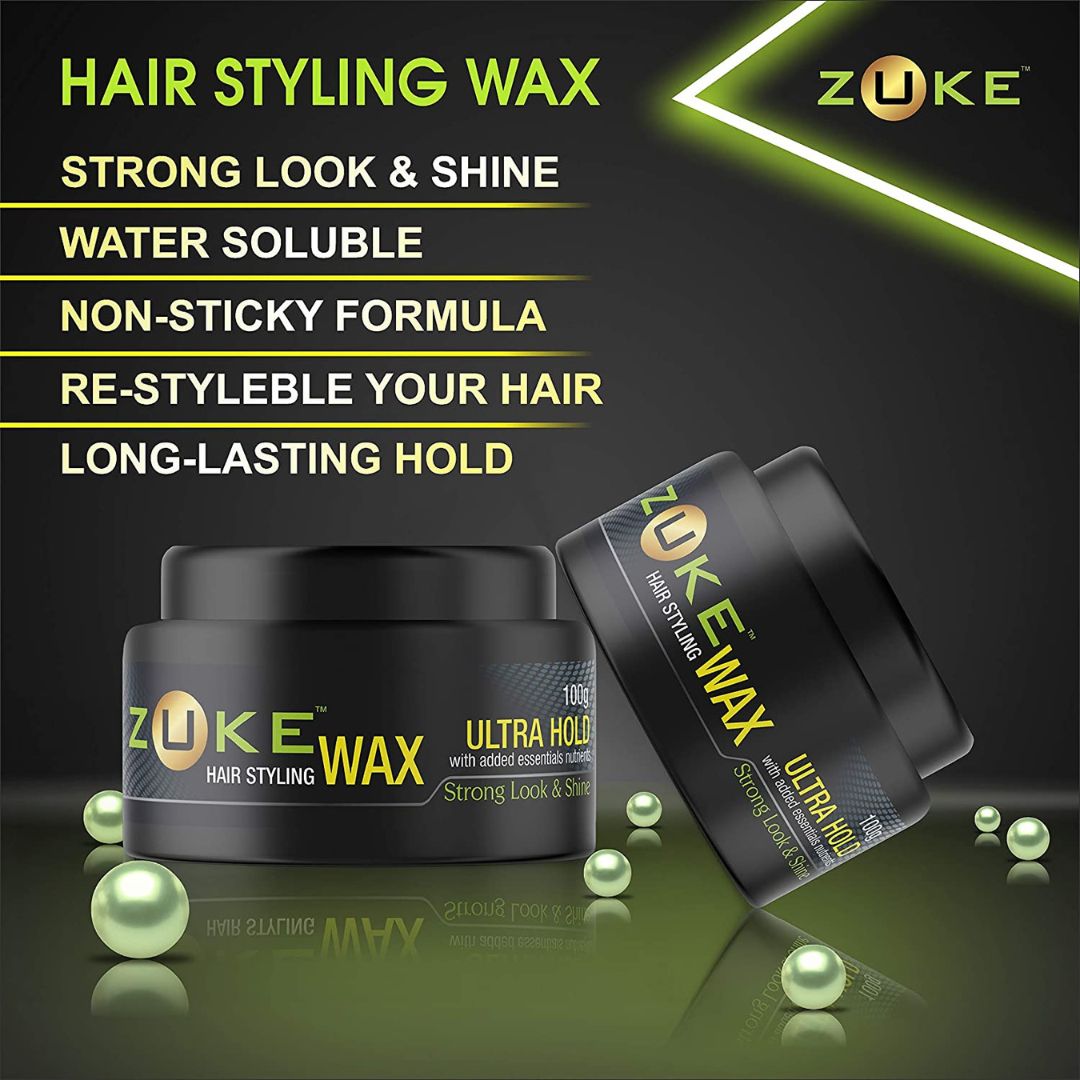 Zuke Hair Styling beard and Mouch Wax - 100gm
