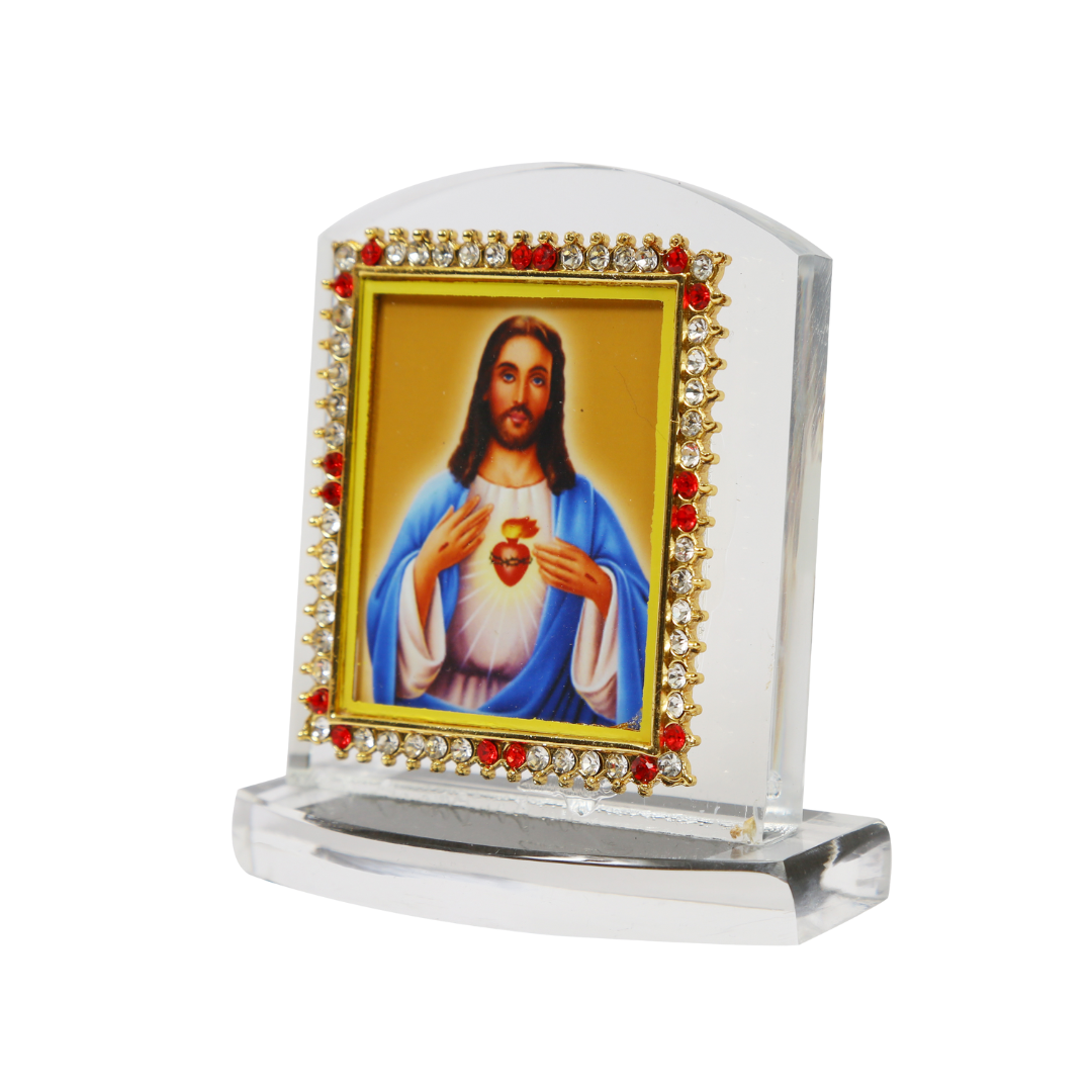 Heavy Acrylic Car Dashboard Idol Jesus
