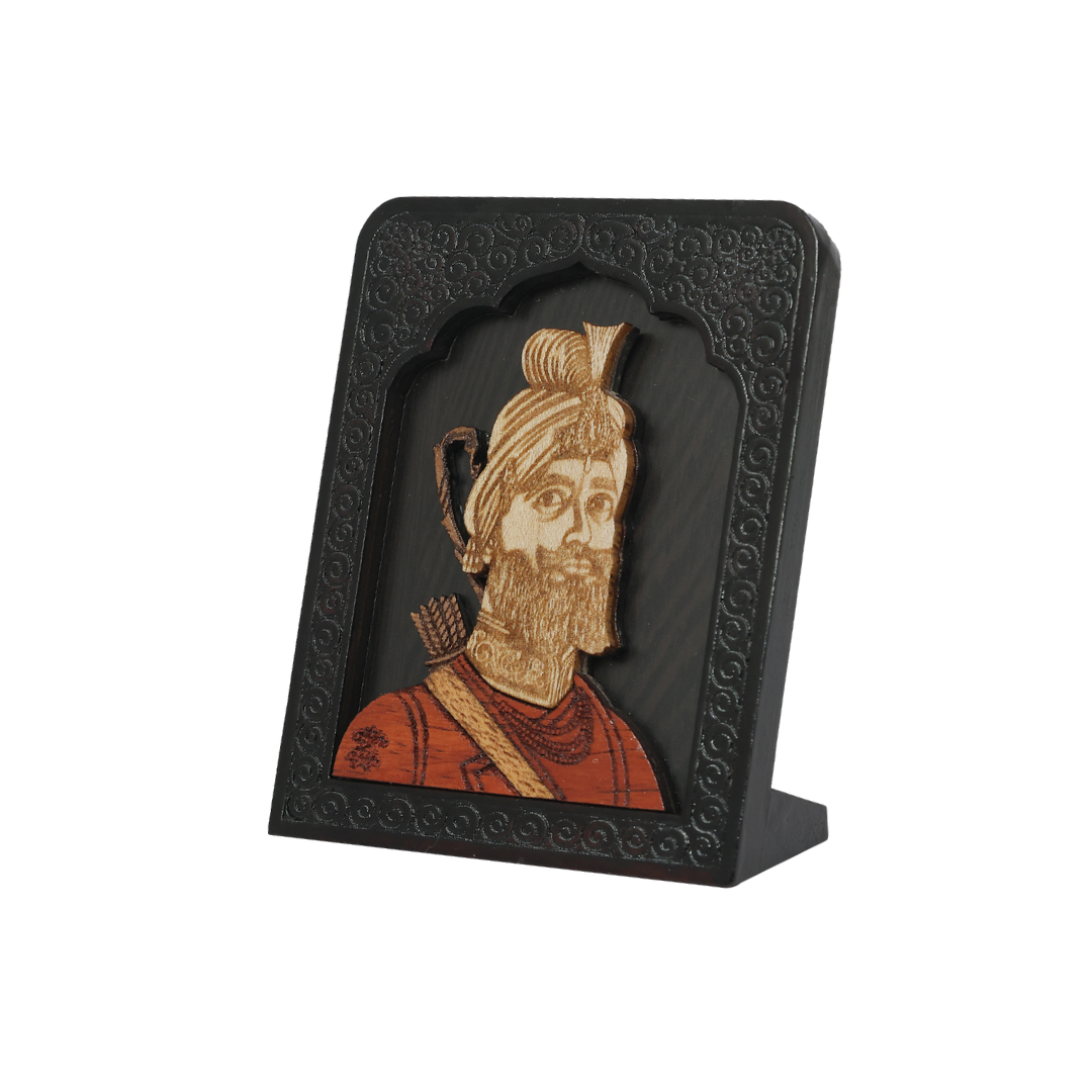 Temple Frame Car Dashboard Stand Guru Gobind Singh ji