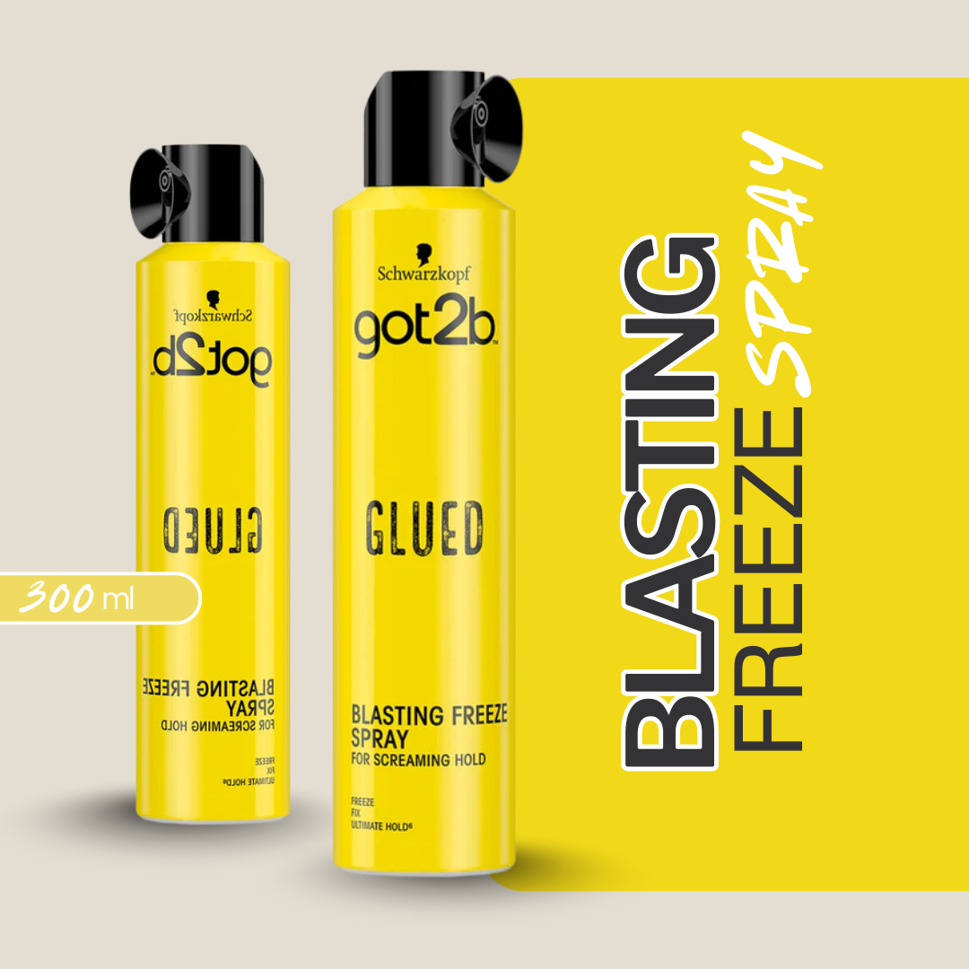 Schwarzkopf got2b Glued Blasting Freeze Spray 300ml
