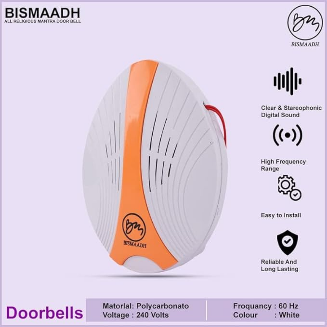 BISMAADH Electronic Doorbell for Home & Office Krishna