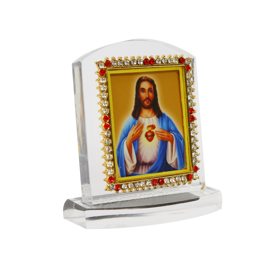 Heavy Acrylic Car Dashboard Idol Jesus