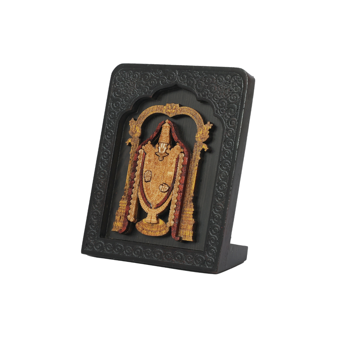 Temple Frame Car Dashboard Stand Bala Ji