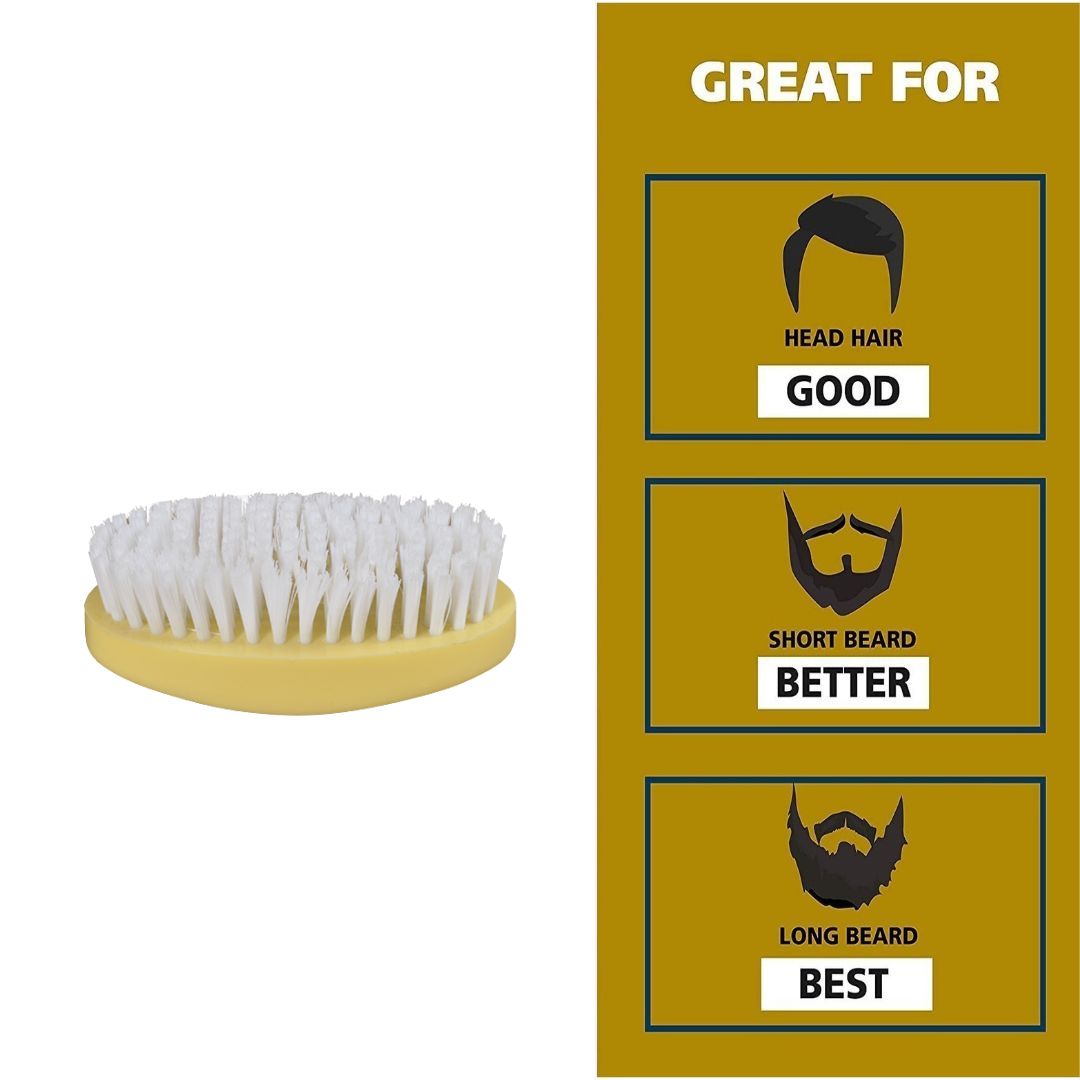 Plastic Valabh Hair Brush 250 No (White Bristles)