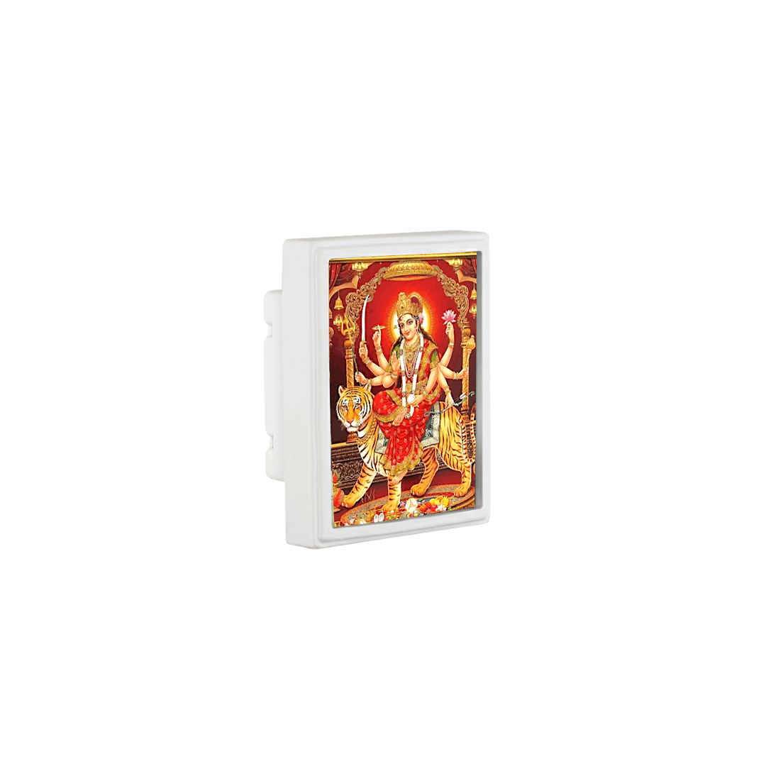 BISMAADH Decorative Night LED Lamp for Home & Pooja Room Sherawali Mata