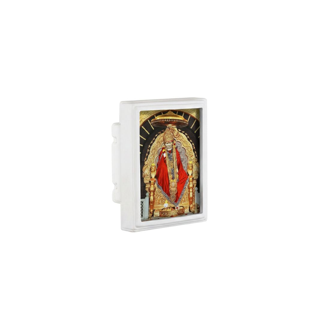 BISMAADH Decorative Night LED Lamp for Home & Pooja Room Sai Baba Ji