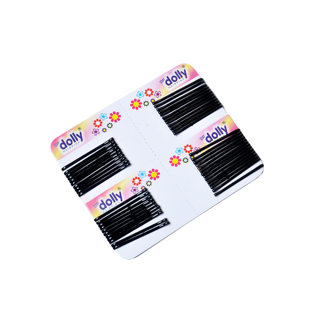 Dolly Beard Hair Pin Small Straight - Size 2.8cm (4 dozen)