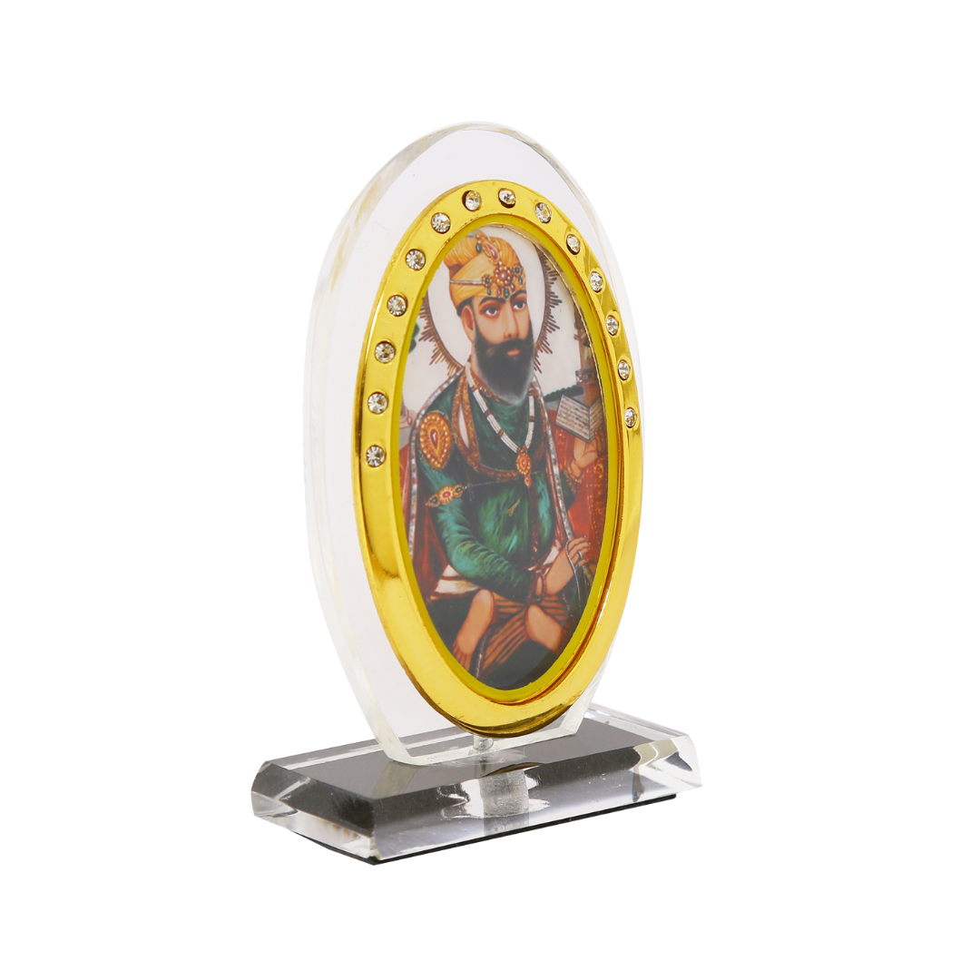 Car Dashboard Idol Guru Teghbahadur Ji