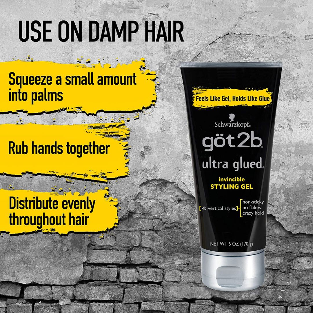 Got2b Ultra Glued Invincible Styling Gel - 150ml