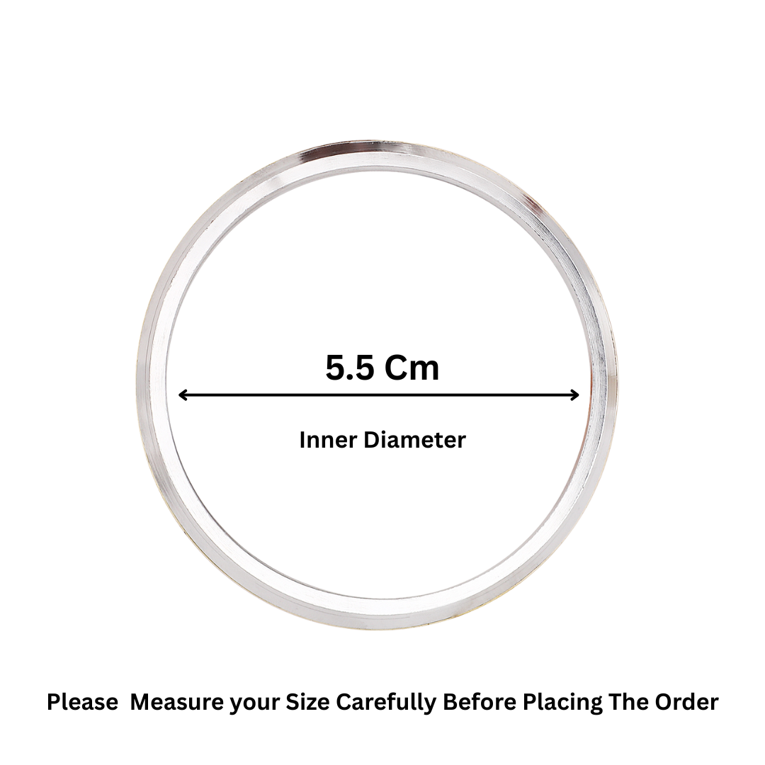 5 MM Brass Line Stainless Steel Kada