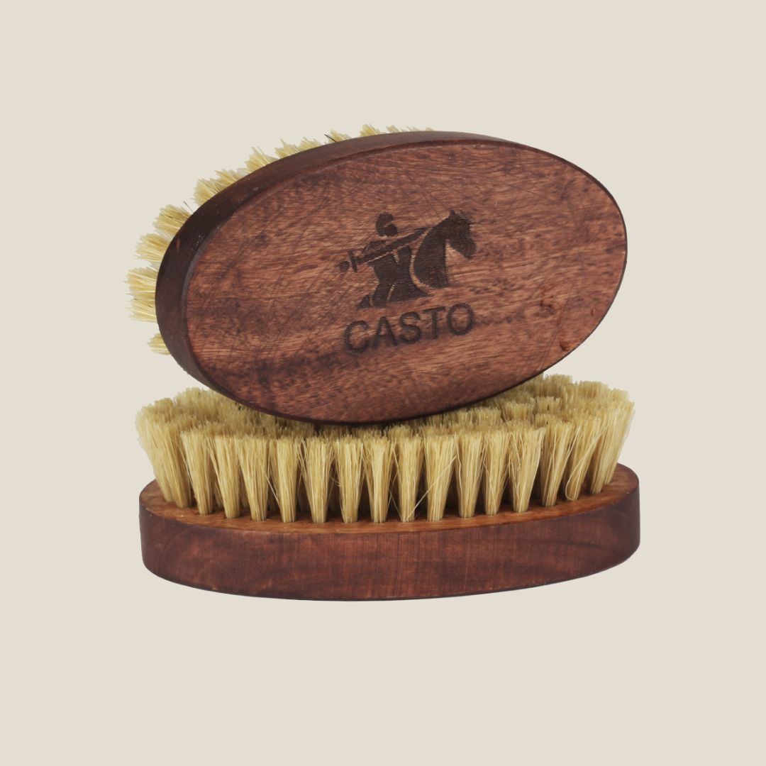 CASTO Beard Brush With 100% Natural Boar Bristles 70