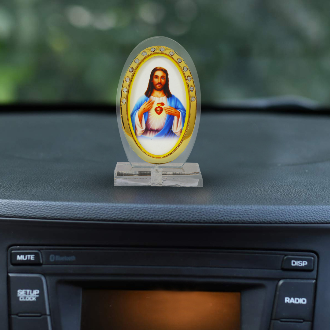 Car Dashboard Idol Jesus