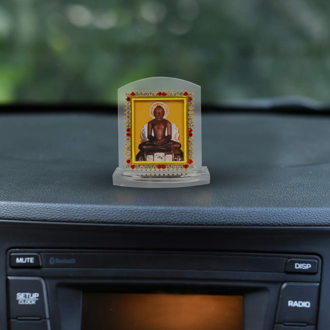 Heavy Acrylic Car Dashboard Idol Jain