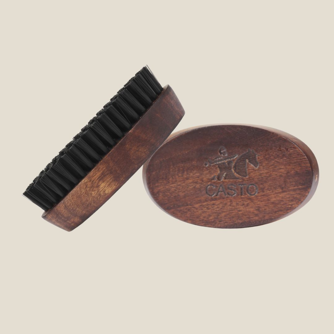CASTO Beard Brush With Nylon Bristles